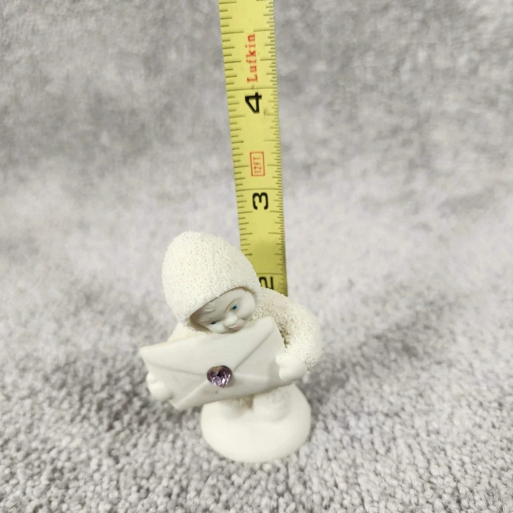 Department 56 Snowbabies Figurines White Glitter Lot‎ of 3